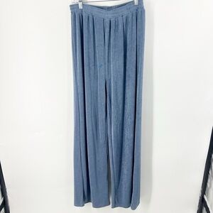 ✅ 12th Tribe Marietta Dusty Blue Trousers - M WIDE LEG‎